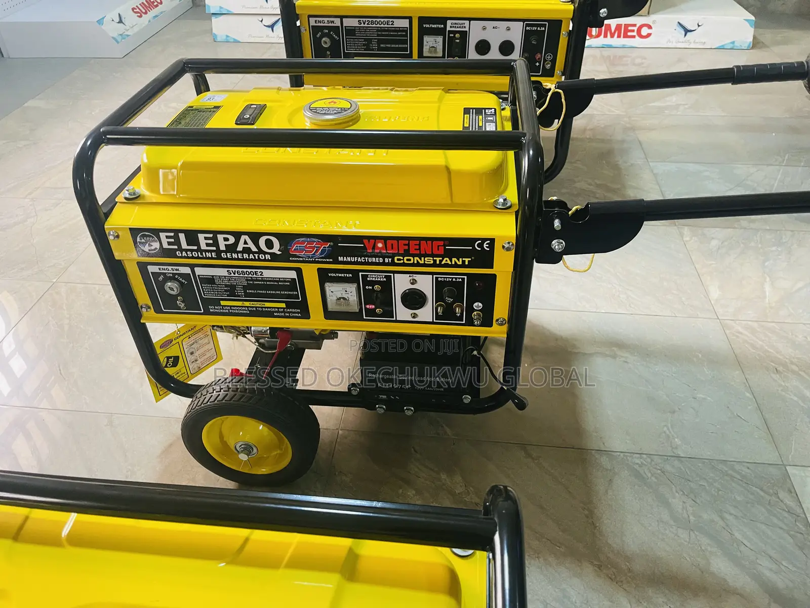 4.5kva Keystart Elepaq Generator With Warranty