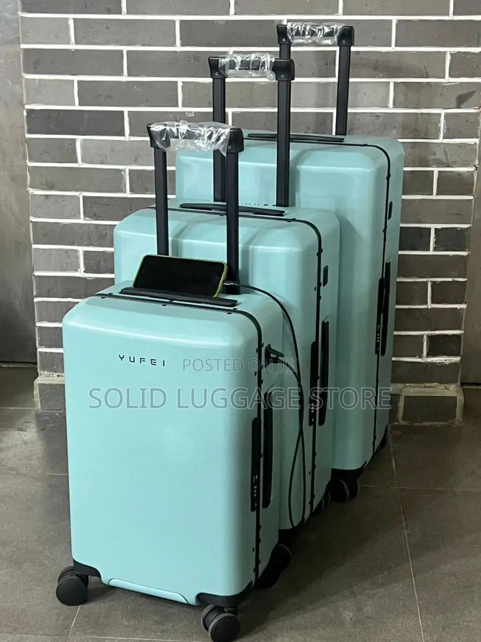 Set of 3 Aluminum Luggage Boxes