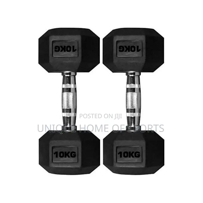 A Set Of 2 Dumbbells 2x10kg = 20kg