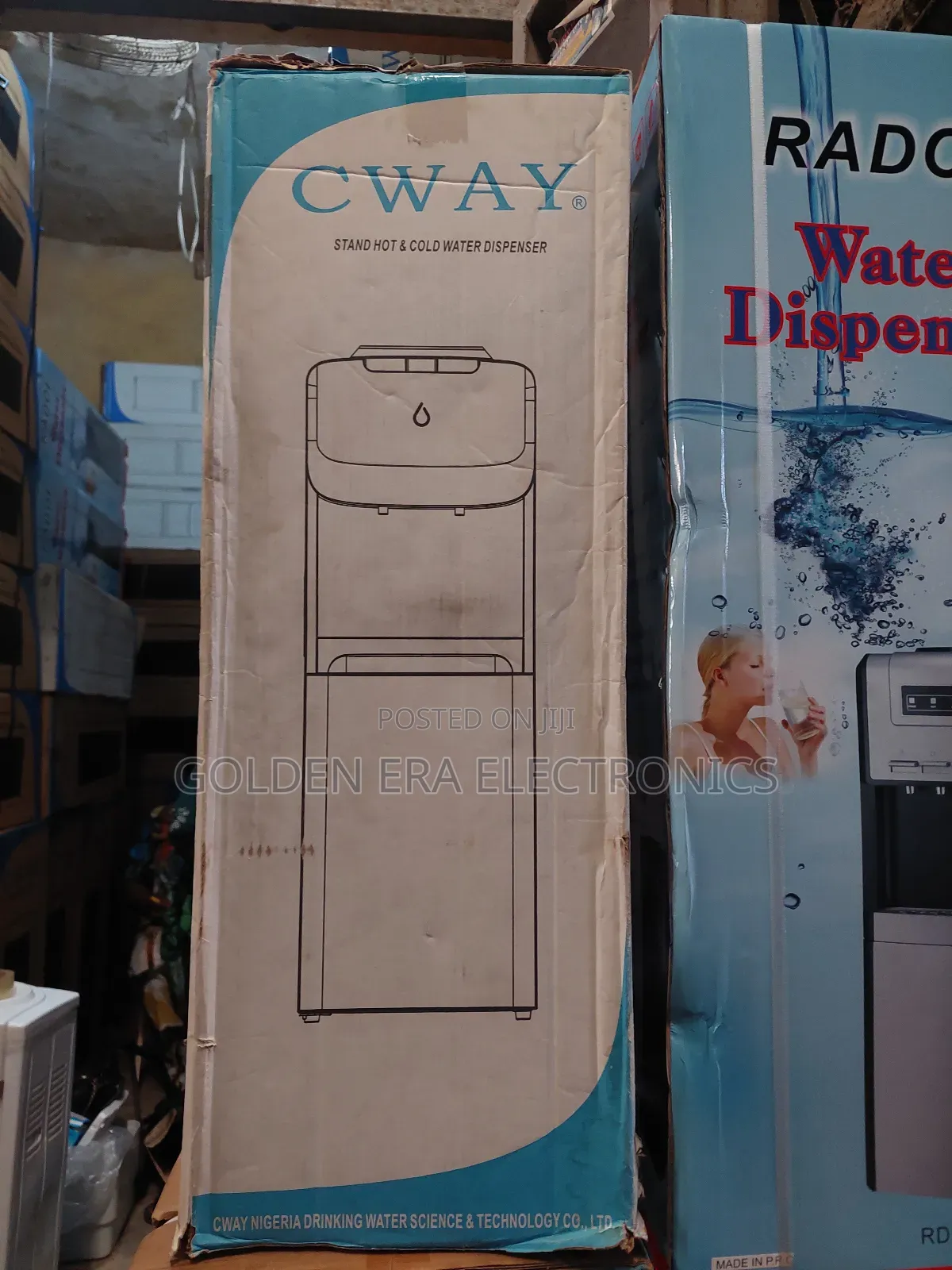 2tap Cway Water Dispenser With Fridge