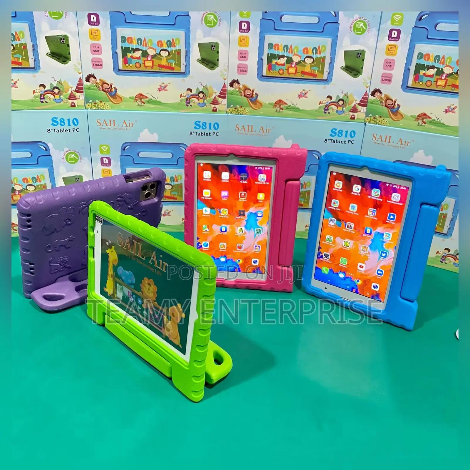 8” Kids Tablet - Sail Air S810 Educational Children Android