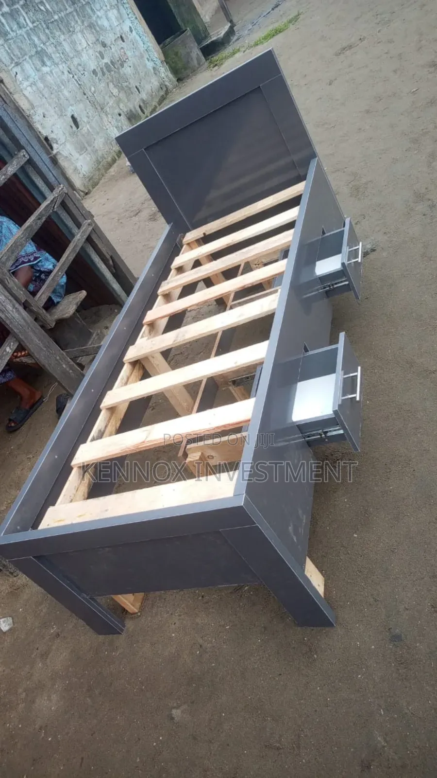 3ft by 6ft / 2.5 by 6ft Wooden Bedframe 