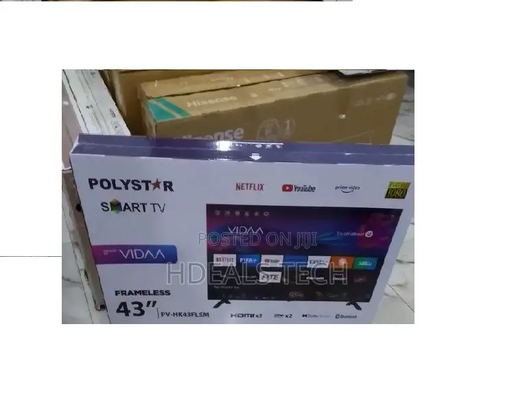 Polystar 43" Smart Led 43 Inch Tv Pv-Jp43dm1100wrx