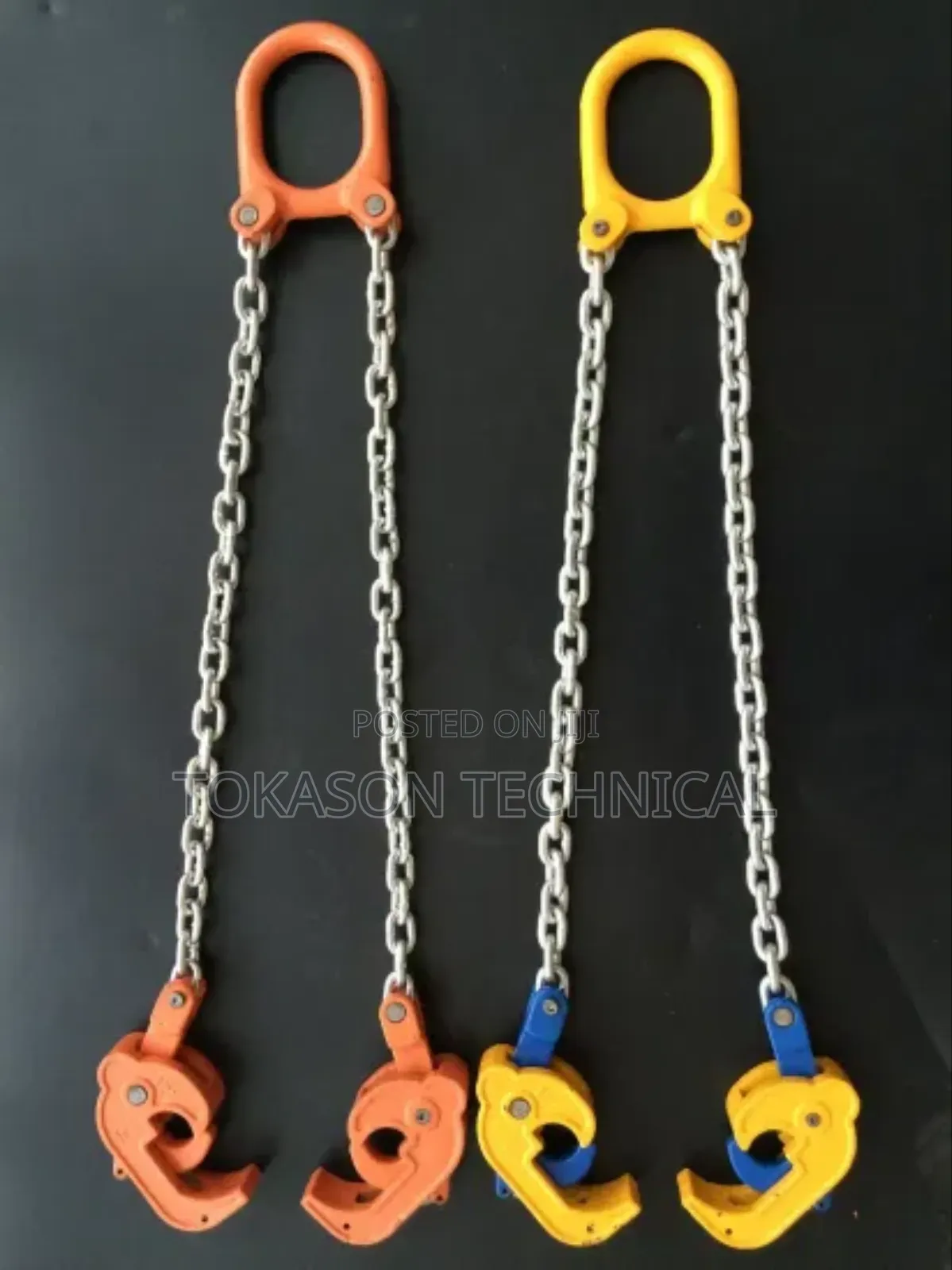 Double-Leg Chain Sling or Drum Lifter