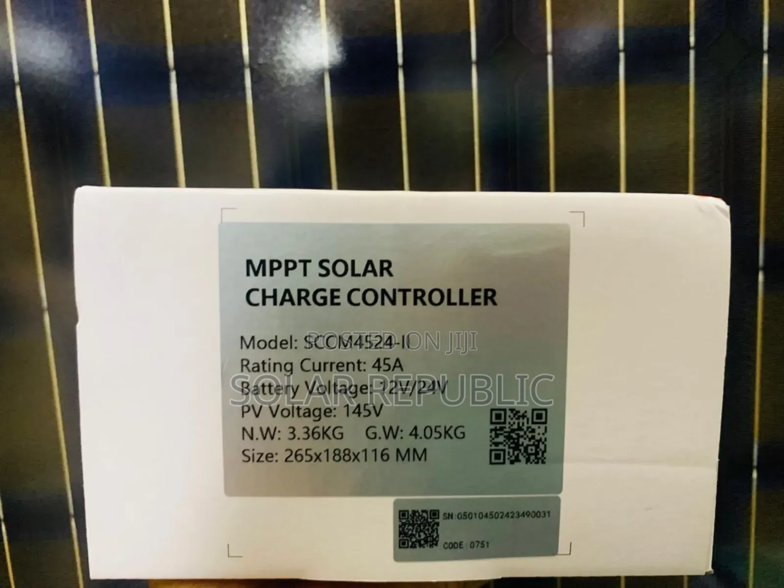 45a 24v Felicity MPPT Charge Controller