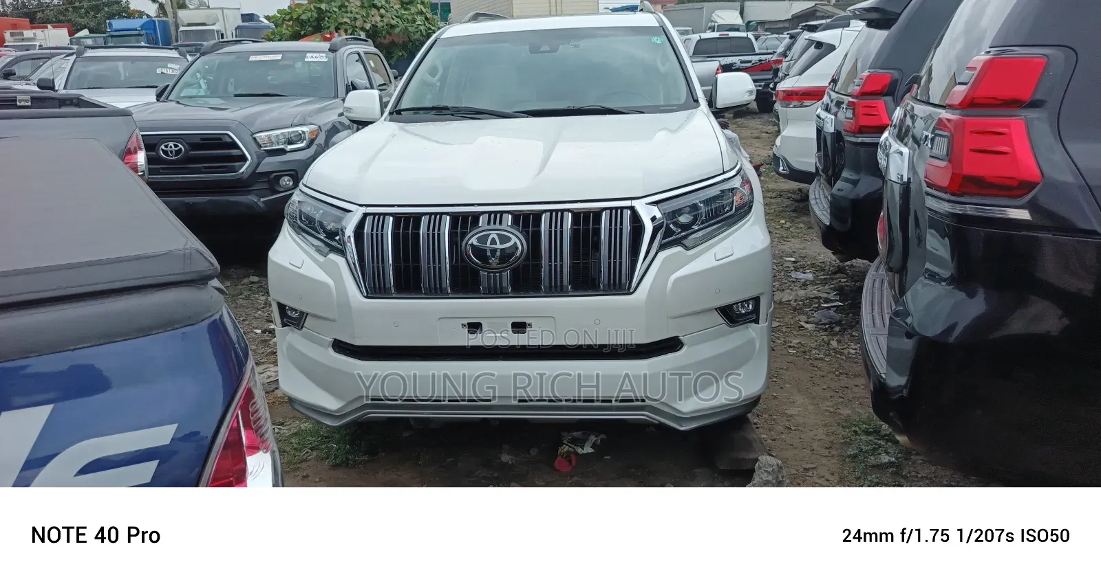 Toyota Land Cruiser Prado 2023 White