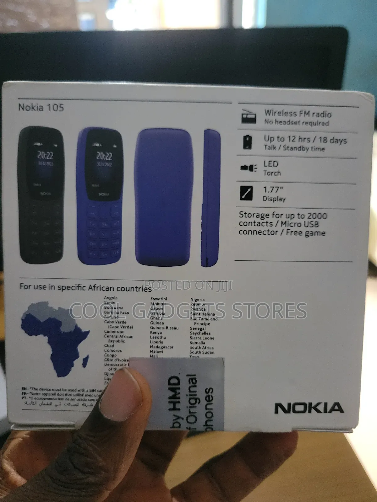 New Nokia 105 Black