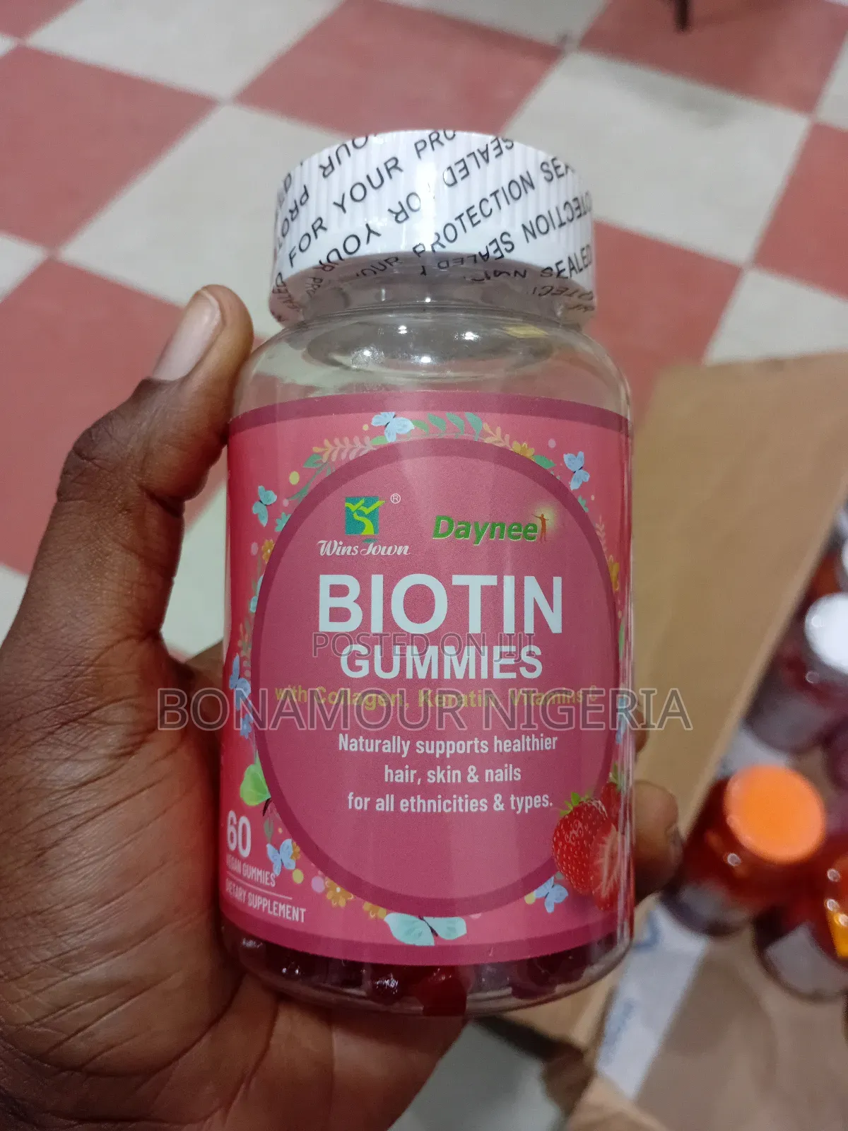 Daynee Biotin Gummies X60