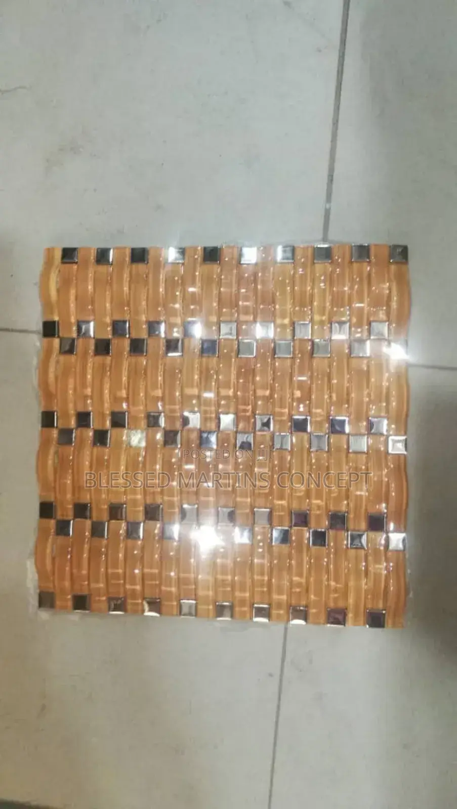 Glass Mosaic, Good for Pillar, Inside/Outside Wall, Etc