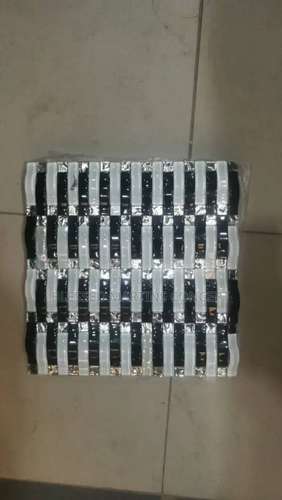 Glass Mosaic, Good for Pillar, Inside/Outside Wall, Etc