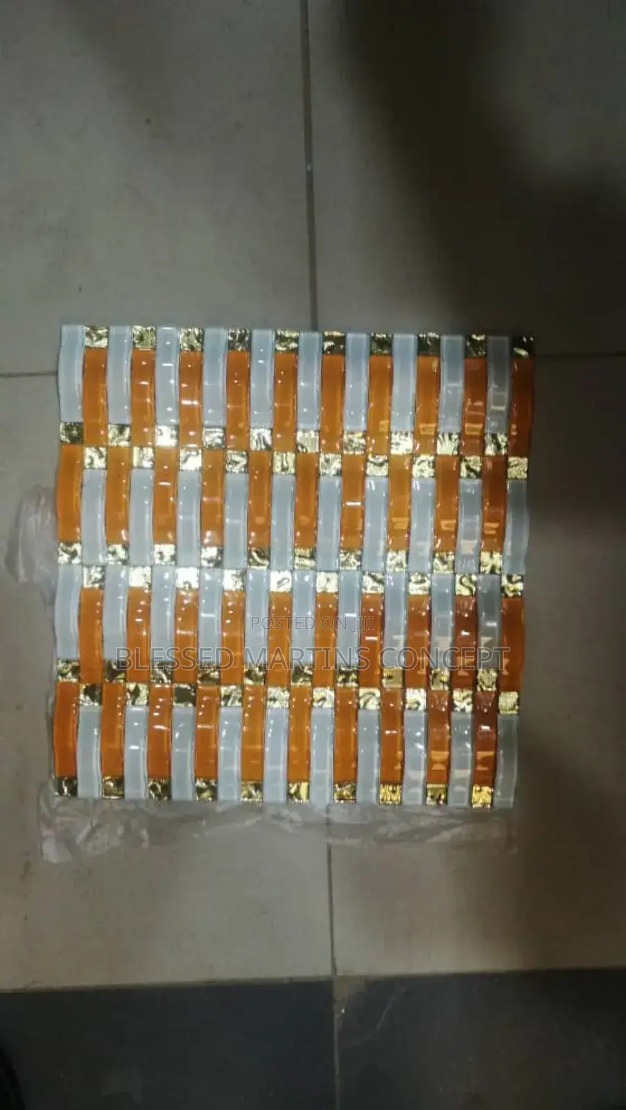 Glass Mosaic, Good for Pillar, Inside/Outside Wall, Etc