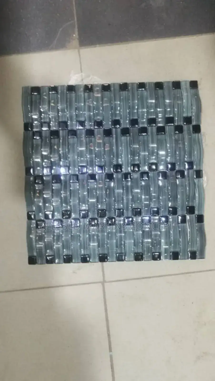 Glass Mosaic, Good for Pillar, Inside/Outside Wall, Etc