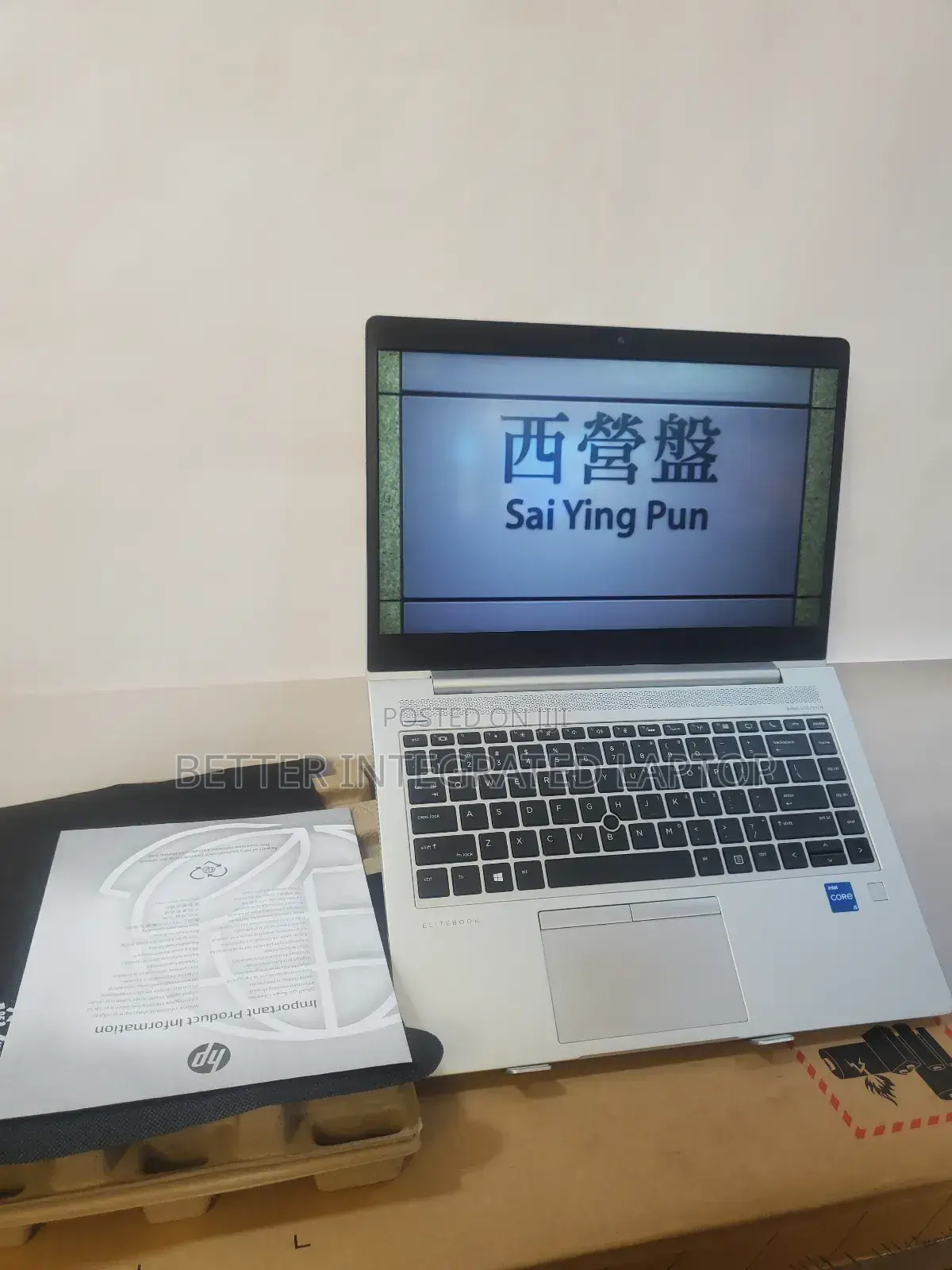 New Laptop HP EliteBook 8560W 12GB Intel Core I5 SSD 256GB