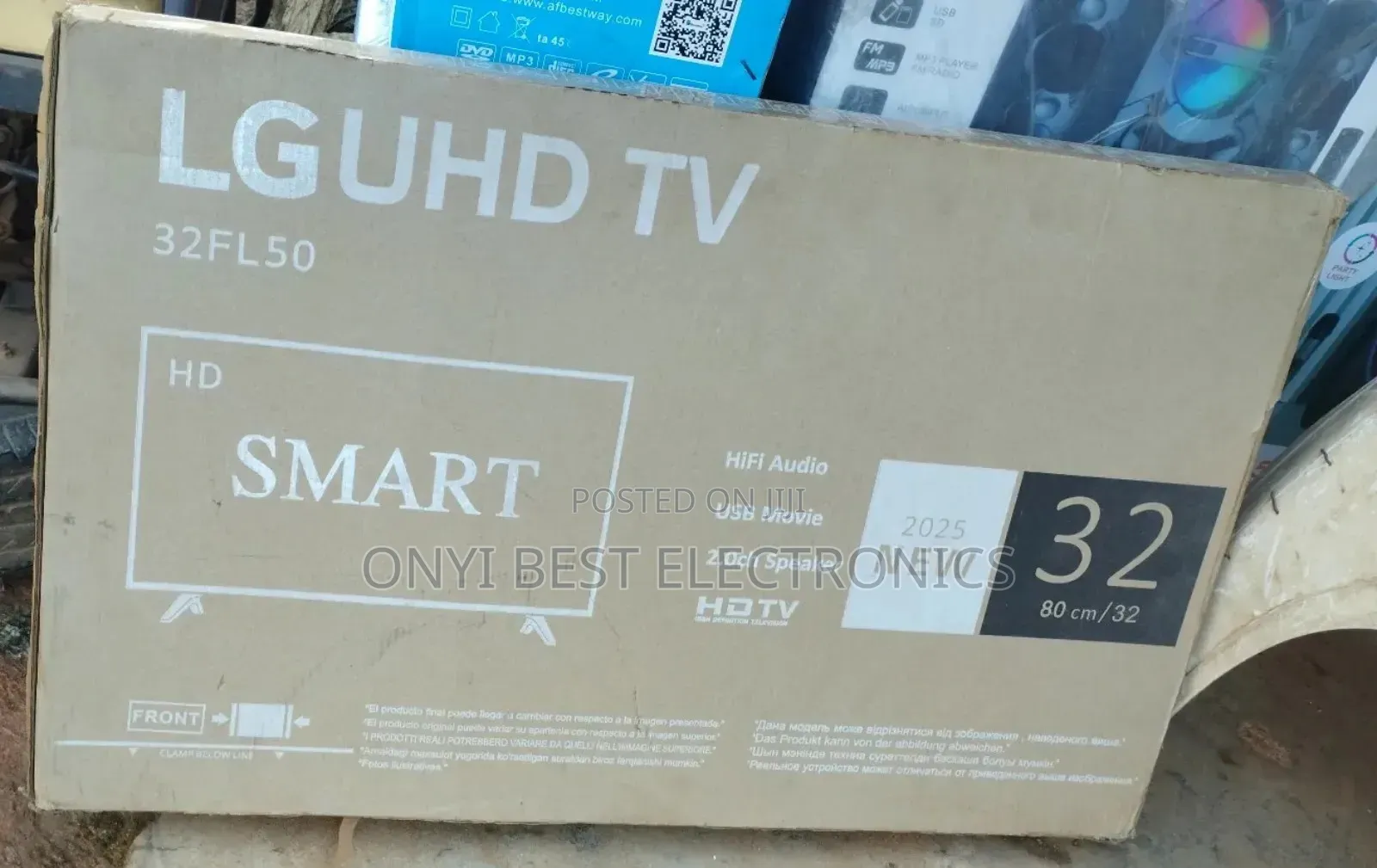 Lg 32-inch Smart Satellite Television + 2 Years Warranty