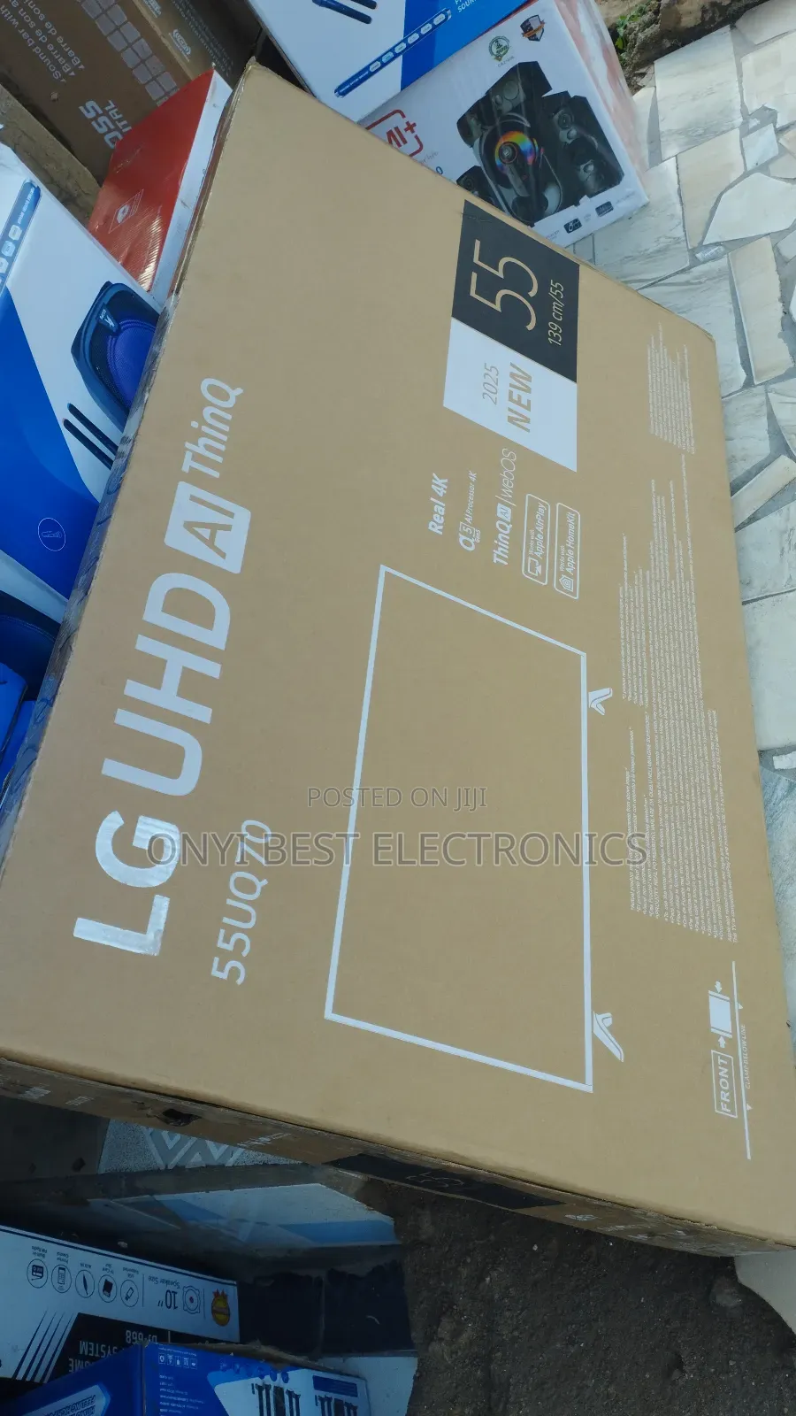 Lg 55'' Smart Tv+Netflix,Youtube App+24 Months Warranty
