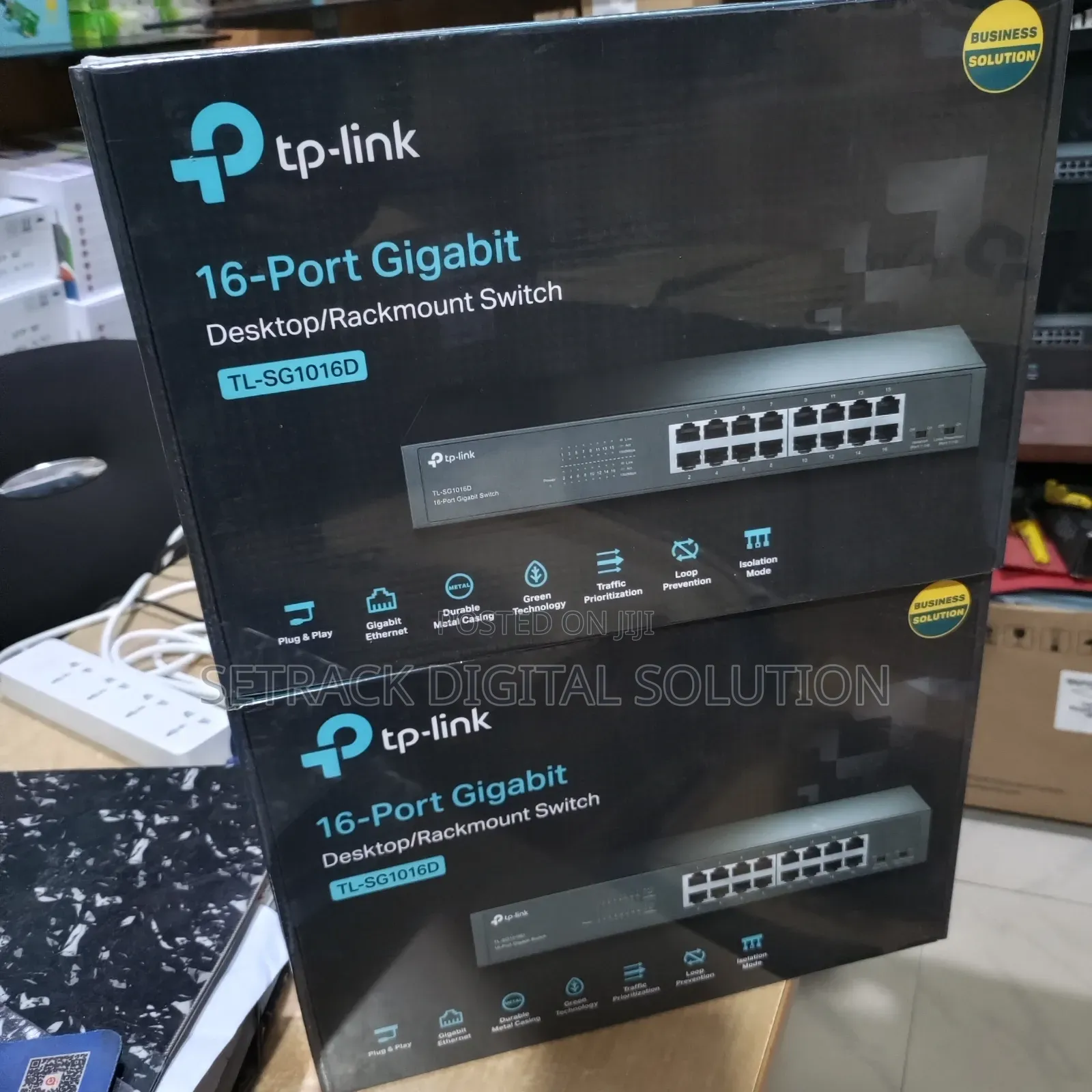 Tp-Link 16 Port Gigabit Rackmount Switch Tl _ Sg1016d