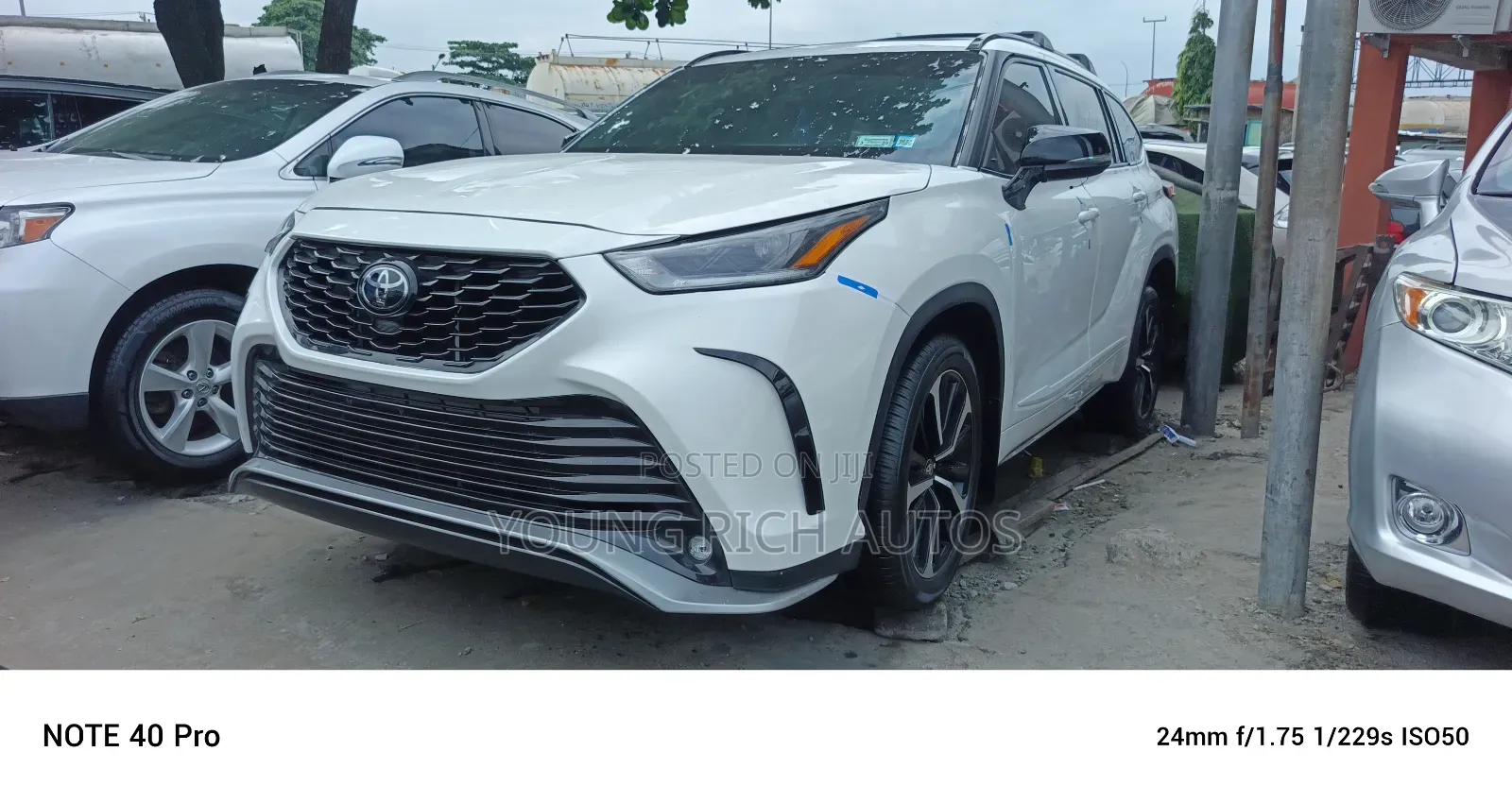 Toyota Highlander Platinum 2022 White