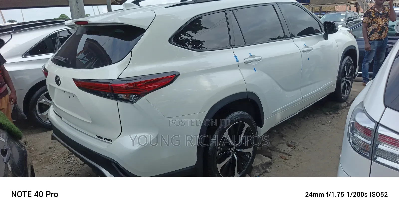 Toyota Highlander Platinum 2022 White