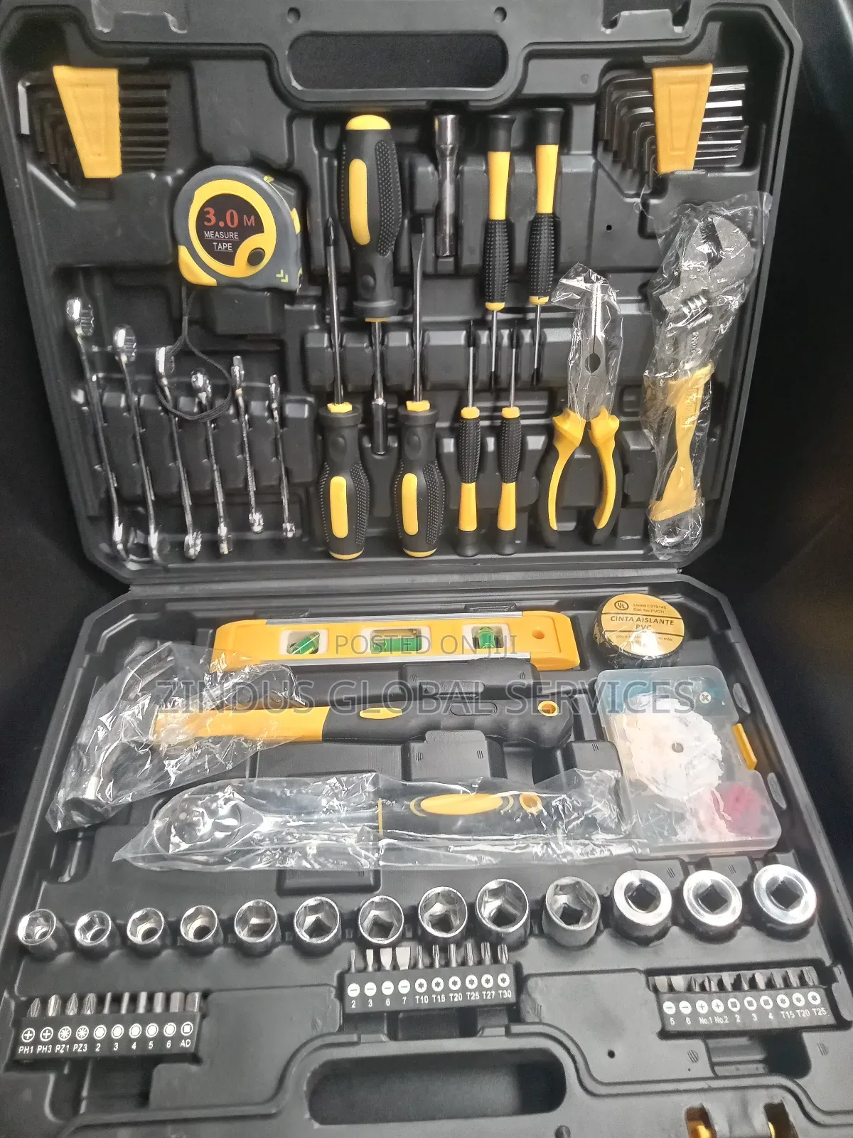 Set of Technical Tools Box