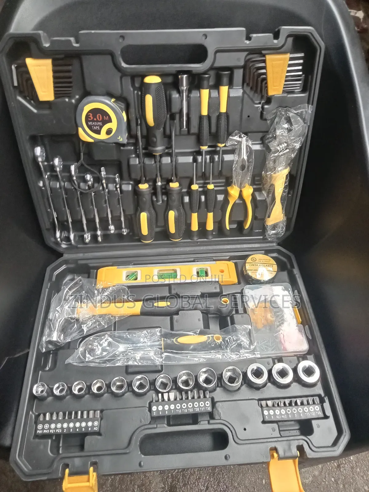 Set of Technical Tools Box