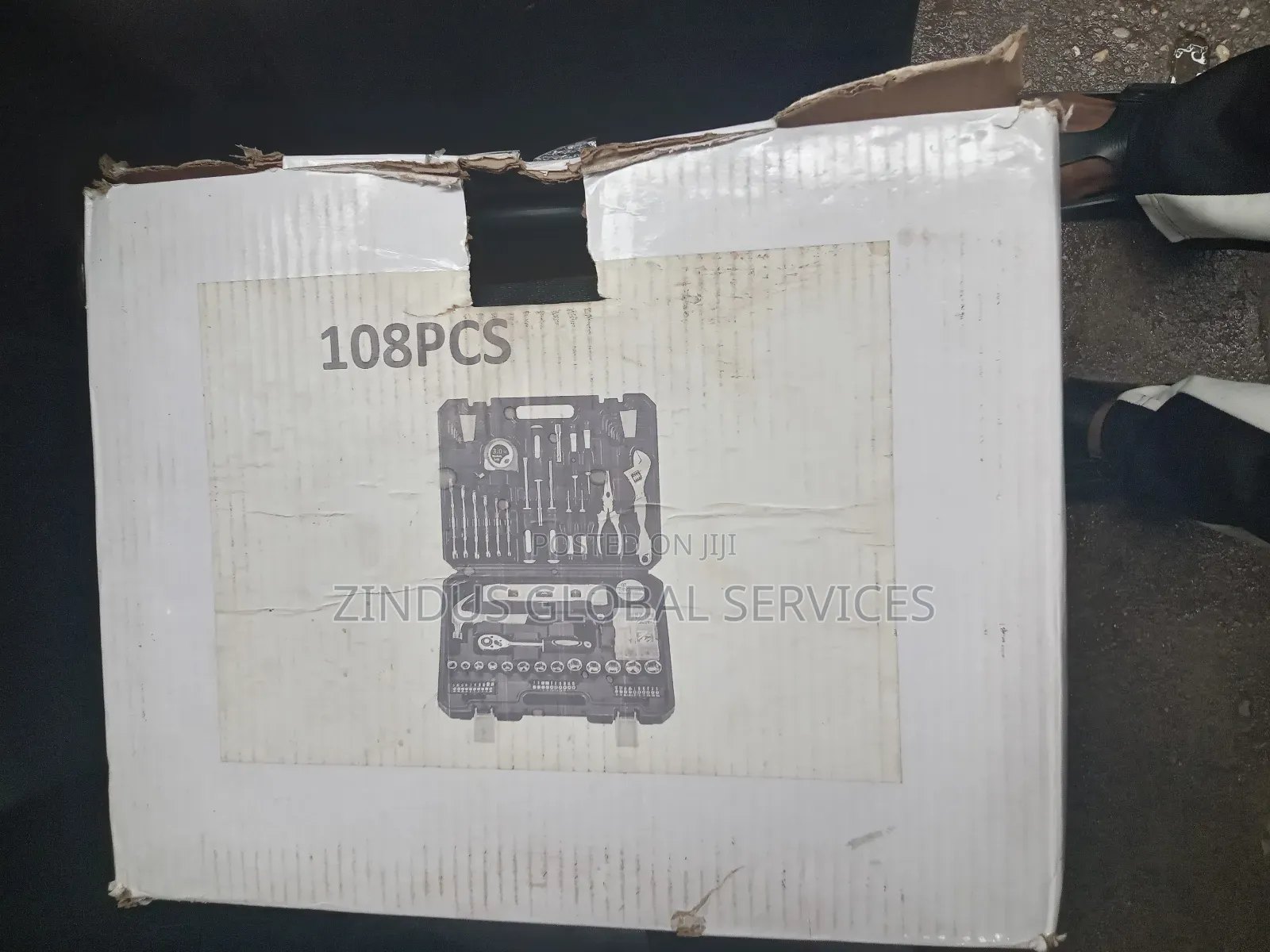 Set of Technical Tools Box