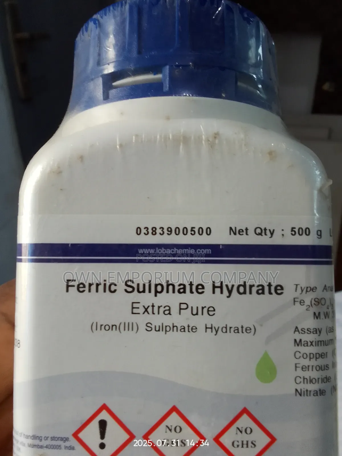 Ferric Sulphate Hydrate