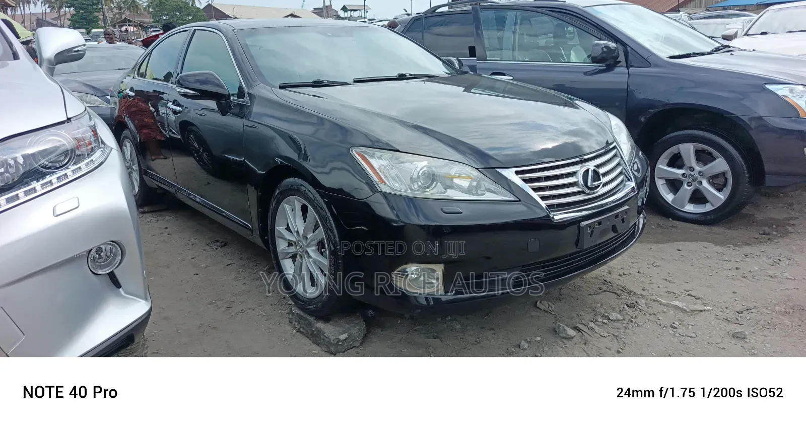 Lexus ES 350 2011 Black