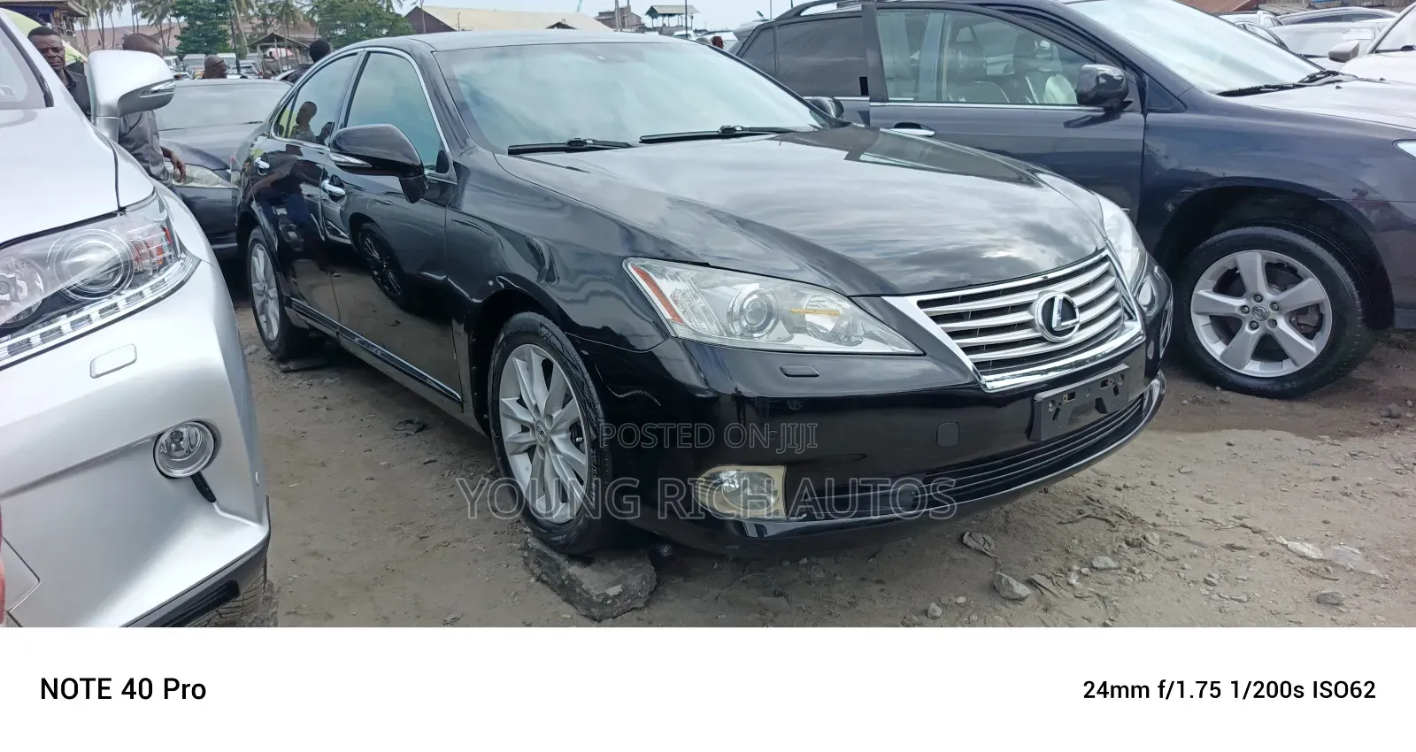 Lexus ES 350 2011 Black