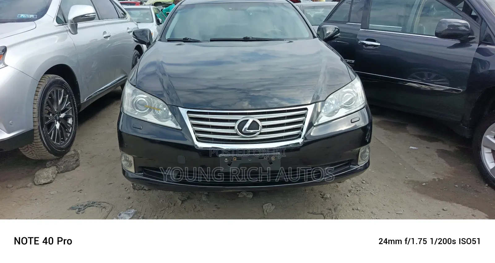 Lexus ES 350 2011 Black