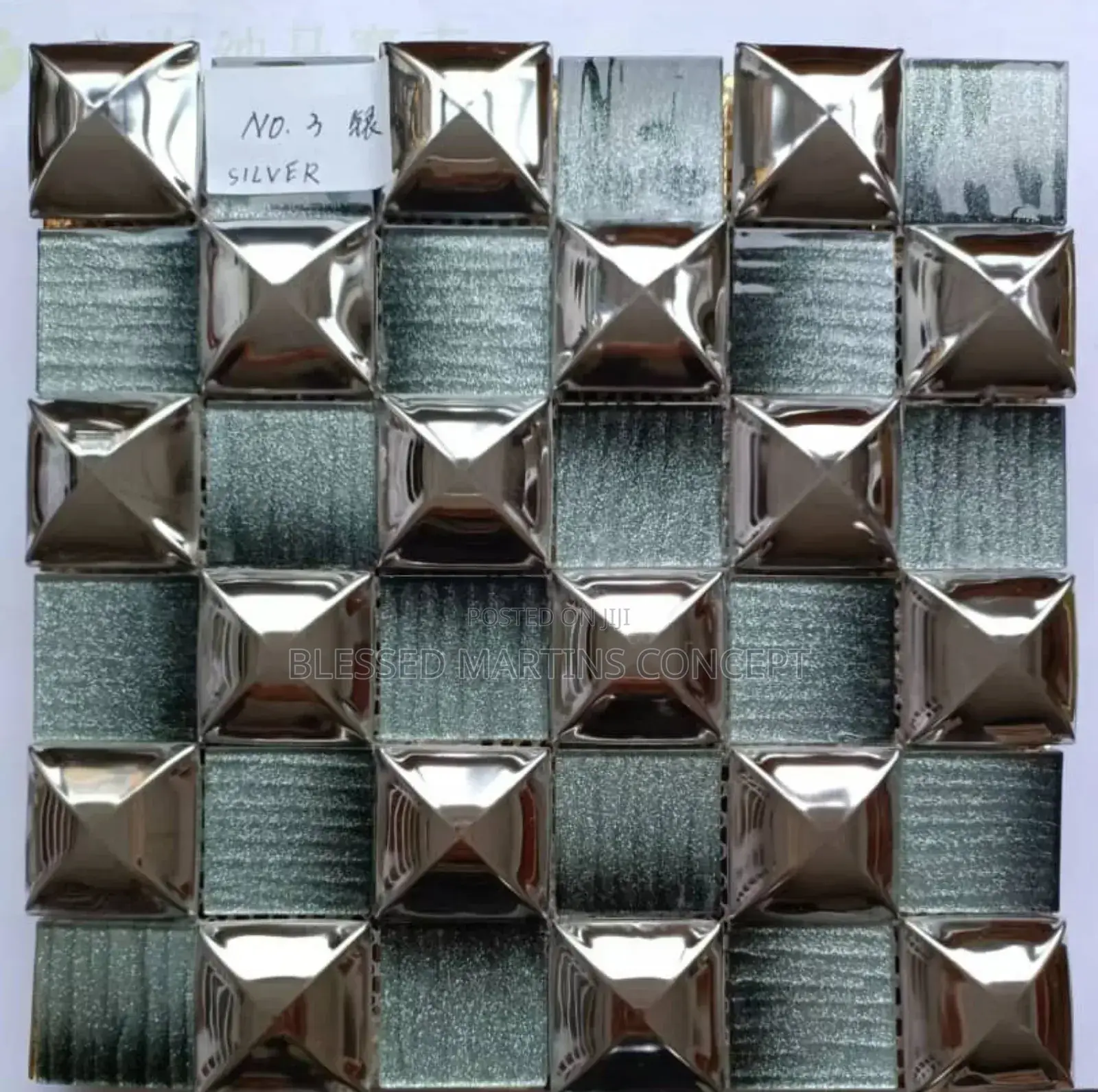 Deco Glass Mosaic Good for Pillars, Tv Console, Interior/Outside Walls