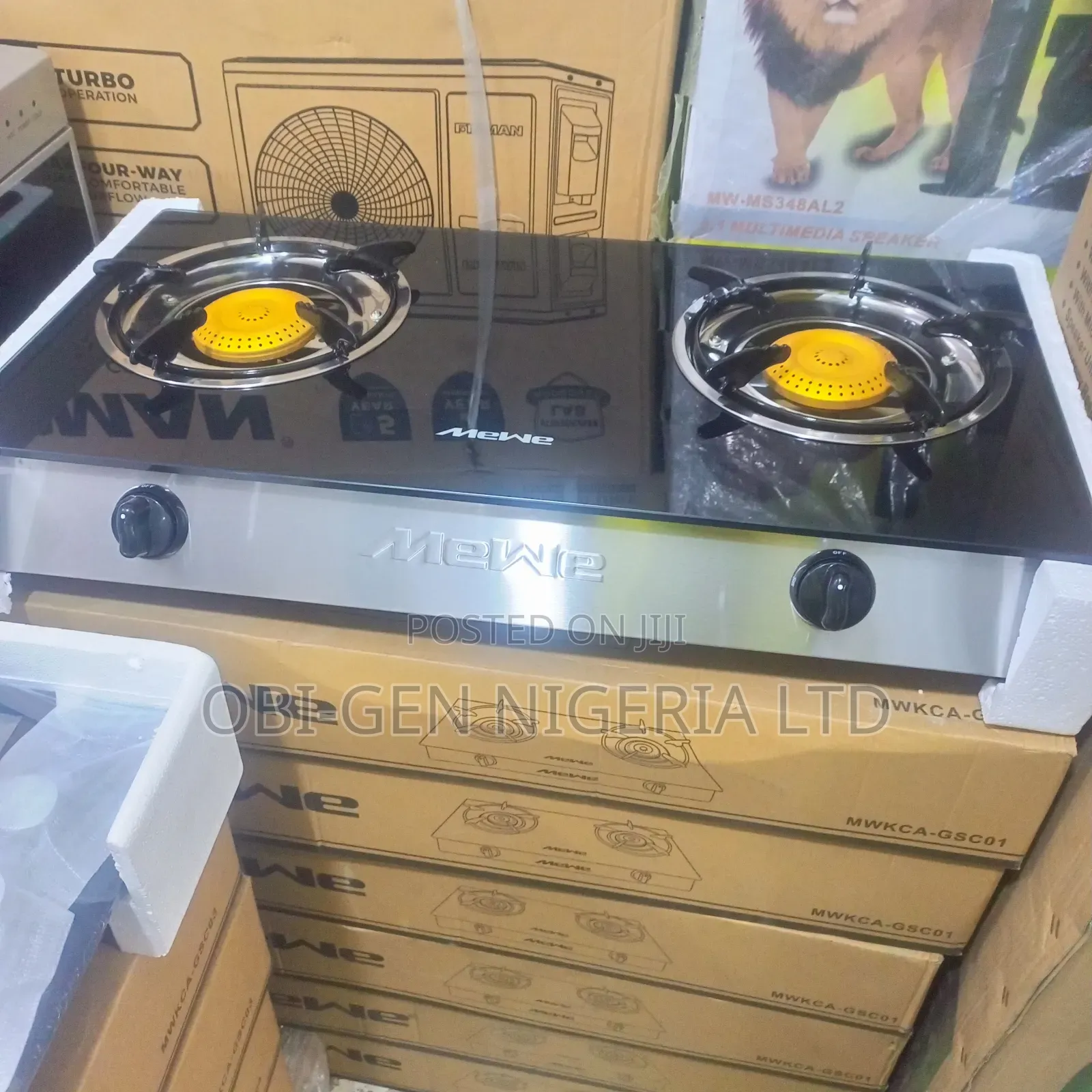 Mewe Table Top Glass Cooker Mwkca-gsc01 Set