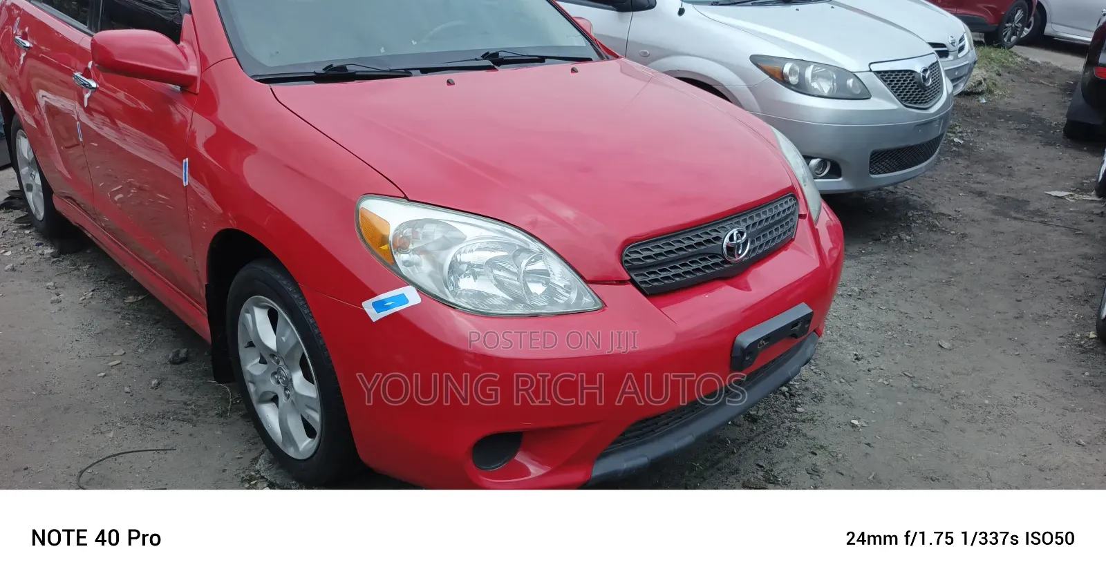 Toyota Matrix 2006 Red