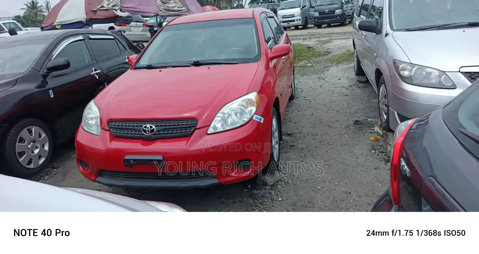 Toyota Matrix 2006 Red