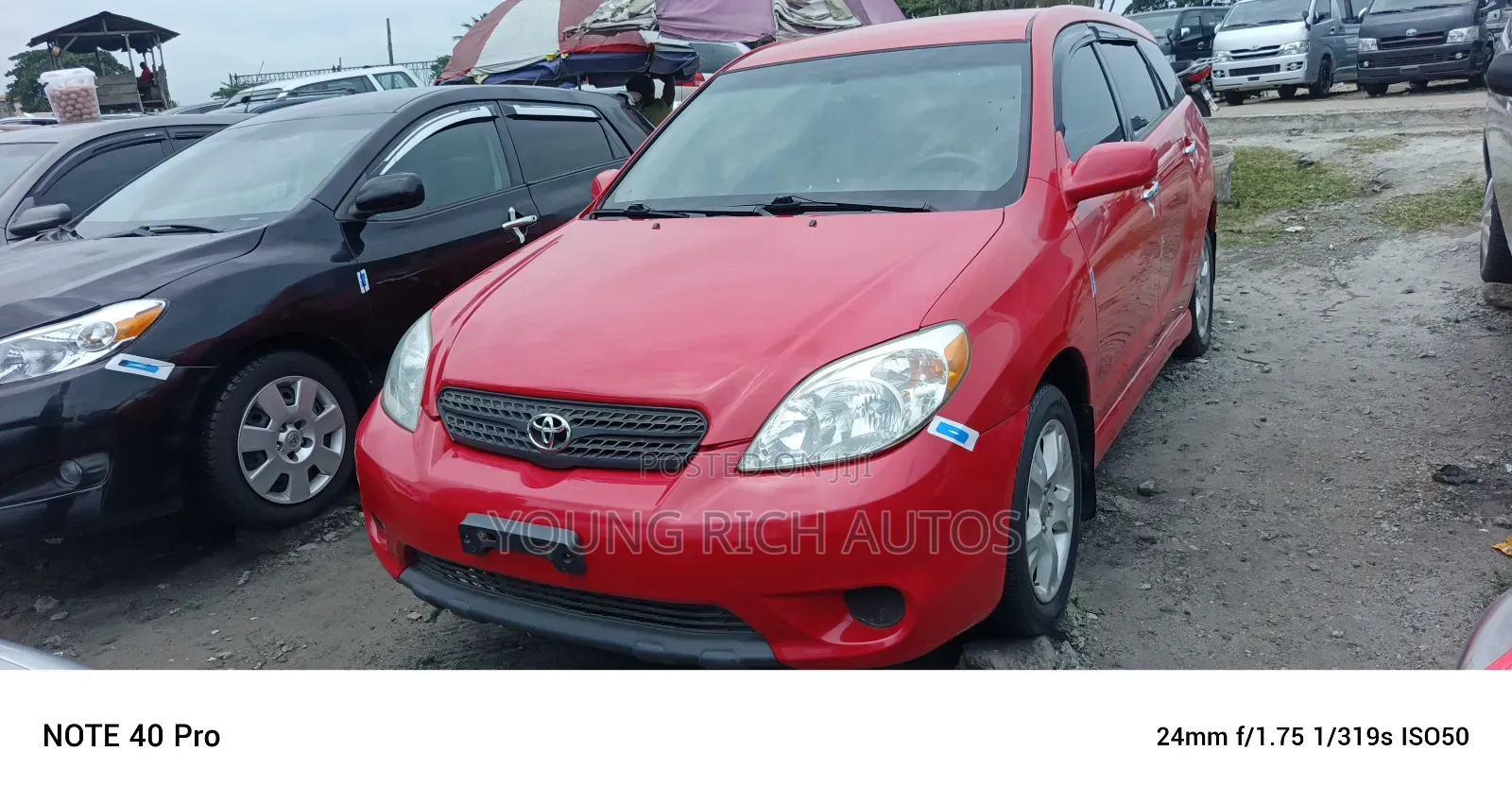 Toyota Matrix 2006 Red