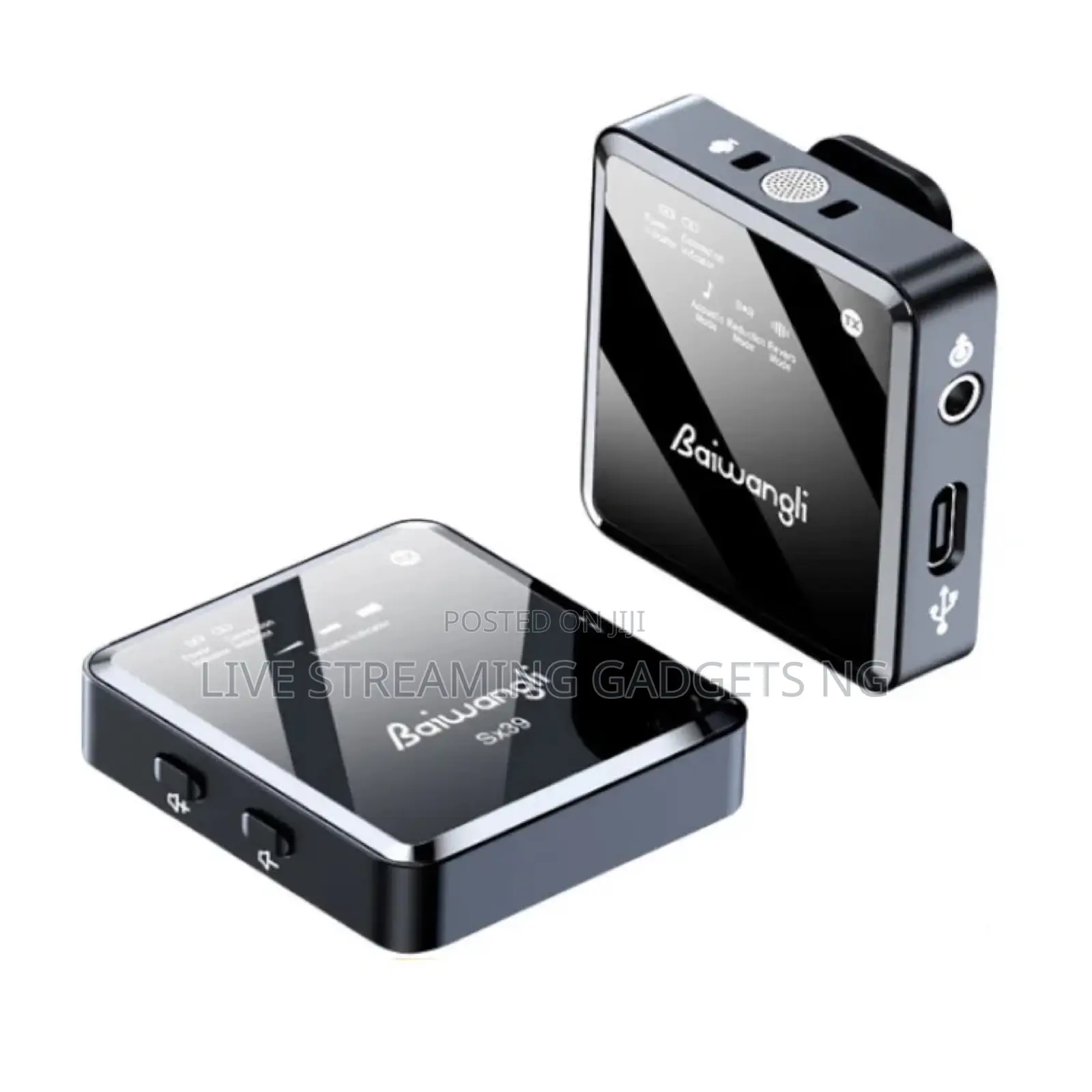 Sx39 Lapel Microphone for All Devices(Camera, iPhone/Type C)