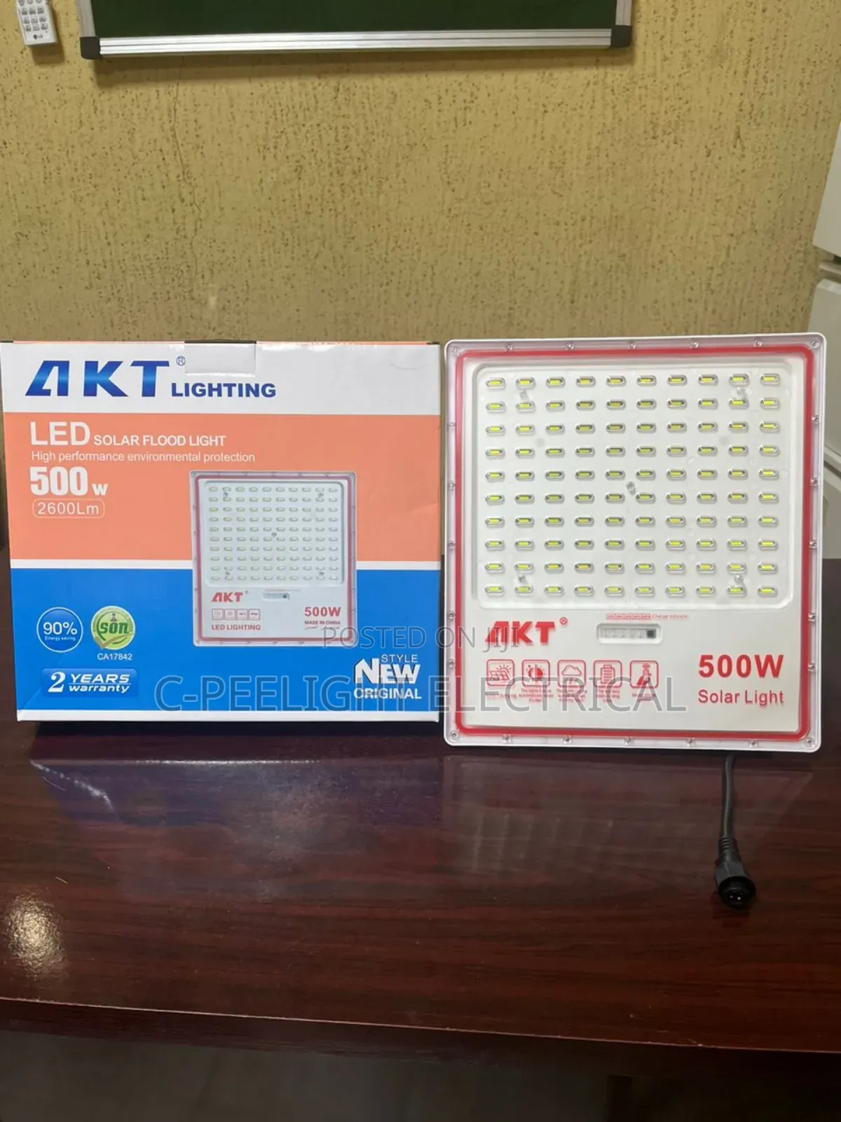 500w Solar Floodlight Akt