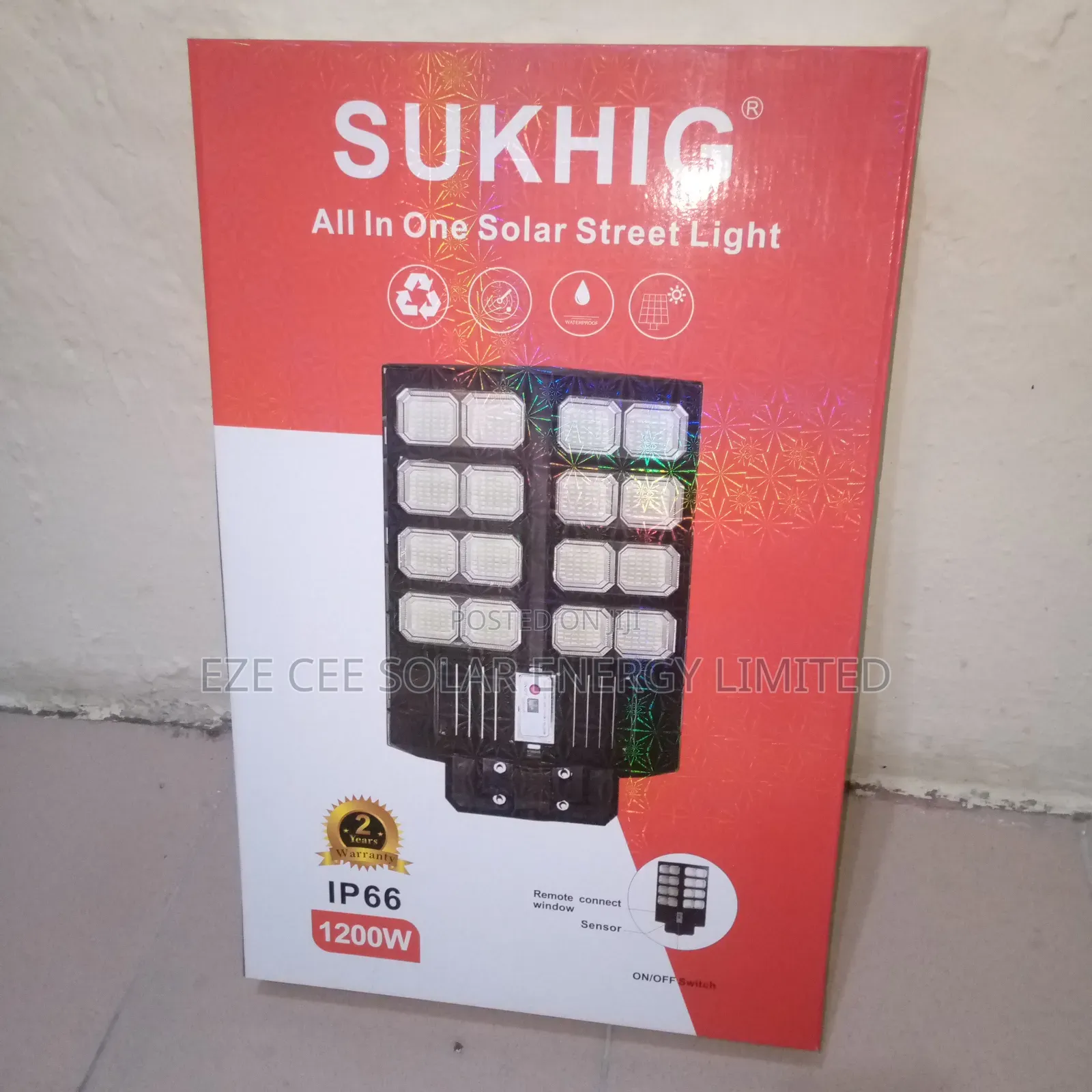 1200watts Solar Street Light