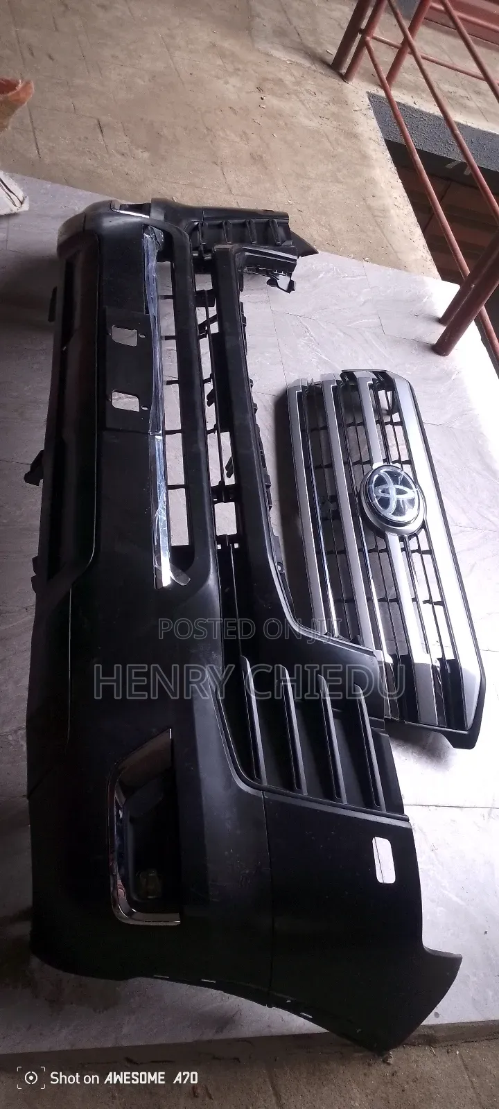 Front Bumper for Toyota Land Cruiser 2024 Model