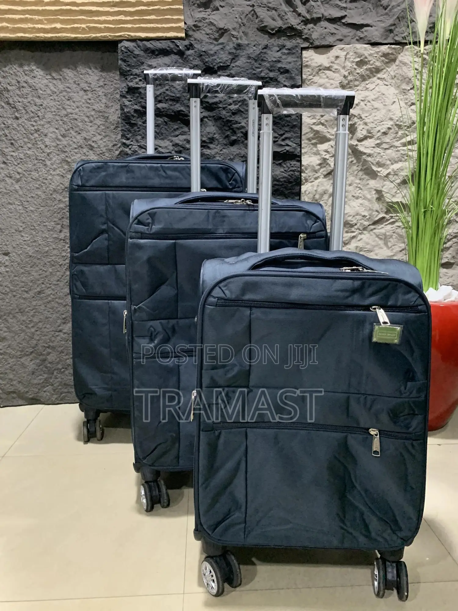 Seven Space 3-piece Travel Luggage Set (Army Green)