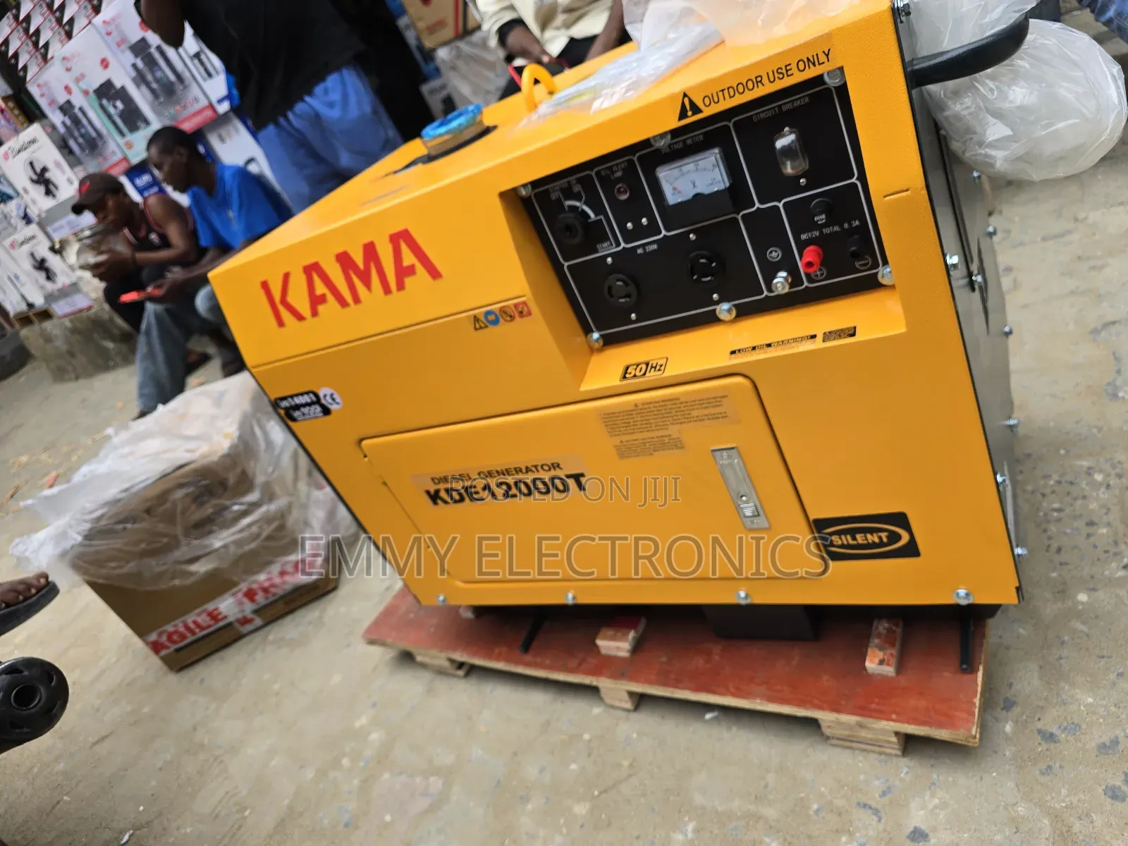10kva Kama Diesel Soundproof Generator 100% Copper Coil