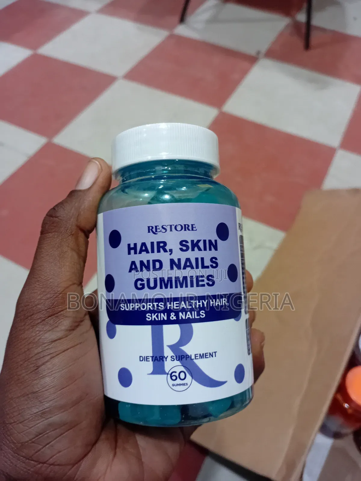 Restore Hair, Skin and Nails Gummies X60