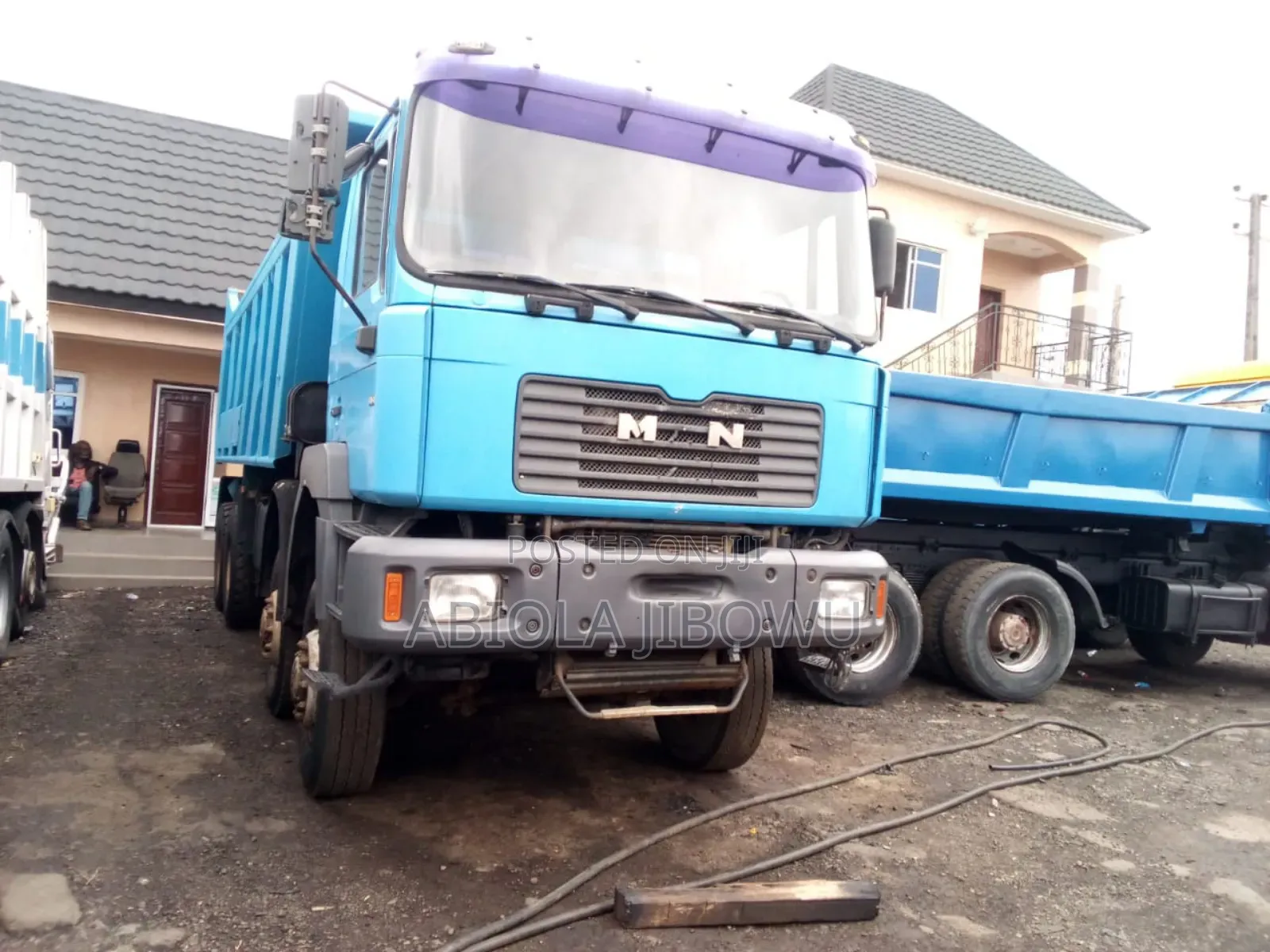 Man Truck 8tyres Tipper 41414 Blue