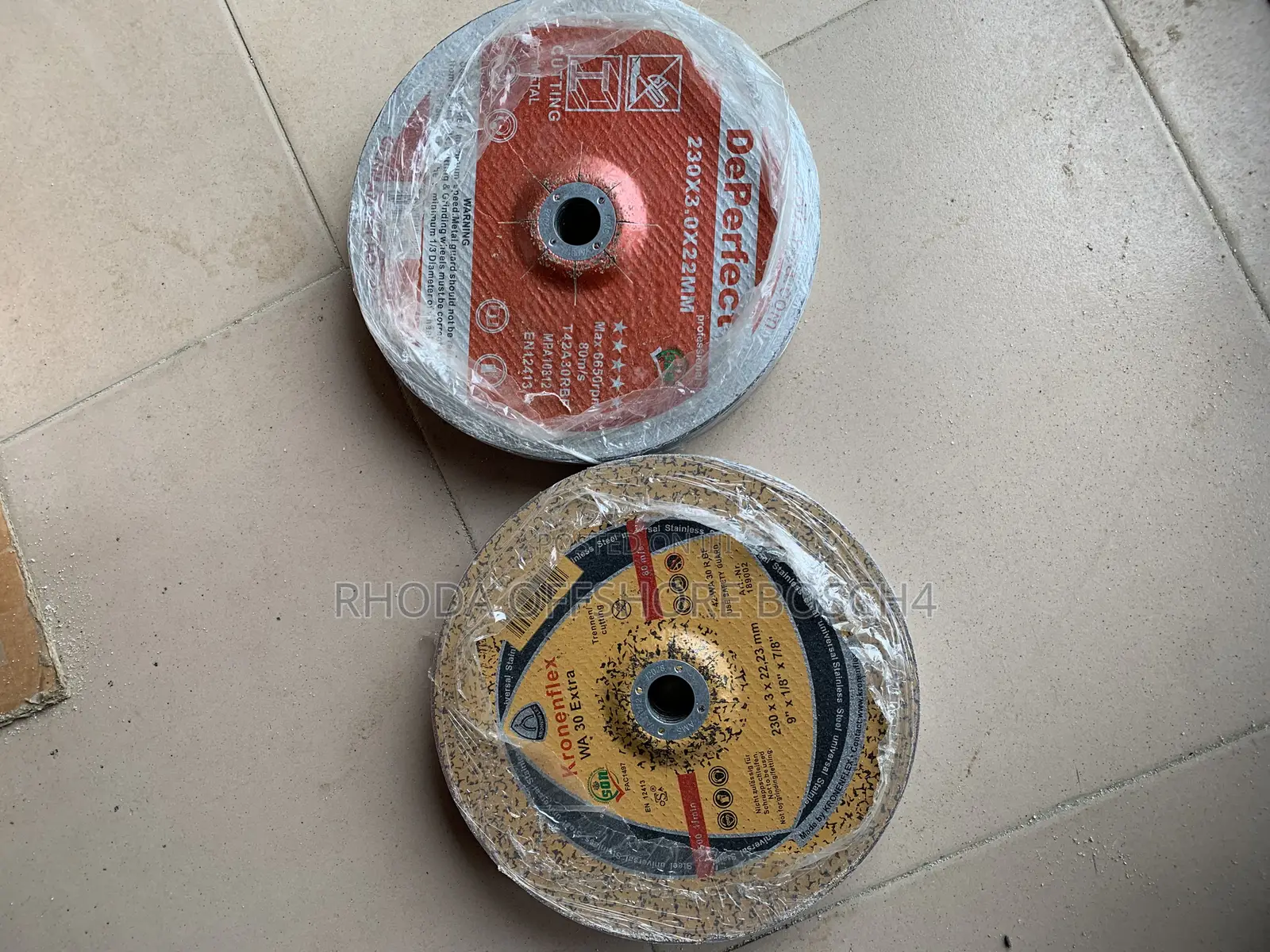 9’’Kronenflex and Deperfect Cutting Disc