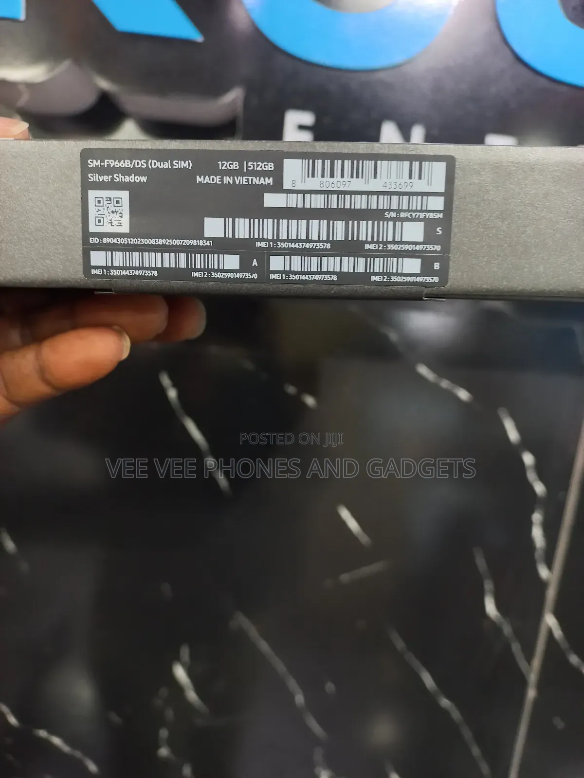 New Samsung Galaxy Z Fold7 512 GB Blue