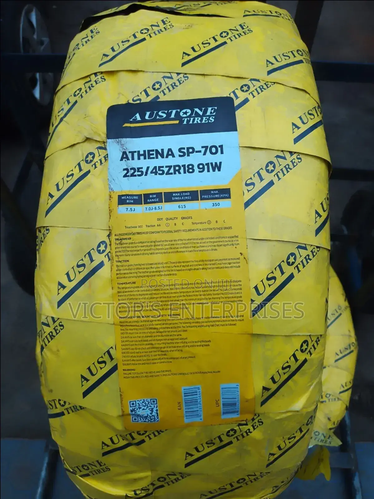 225/45 R 18 Austone Tires