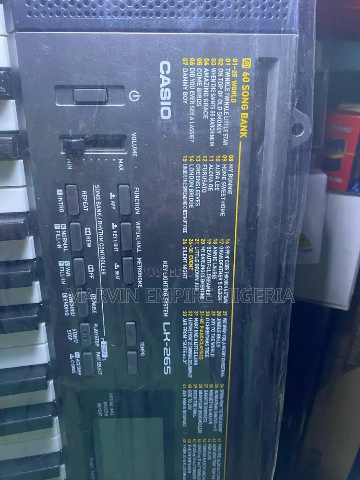 Casio Lk-265 61-Key Portable Keyboard
