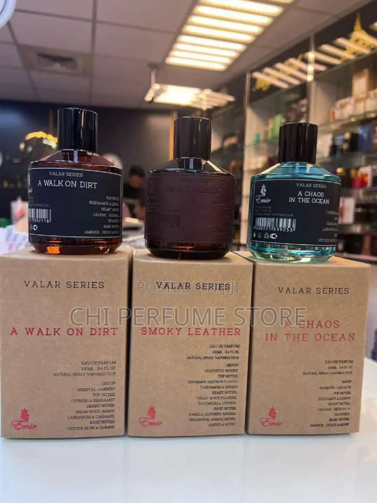 Paris Corner Emir Valar Smoky Leather Perfume