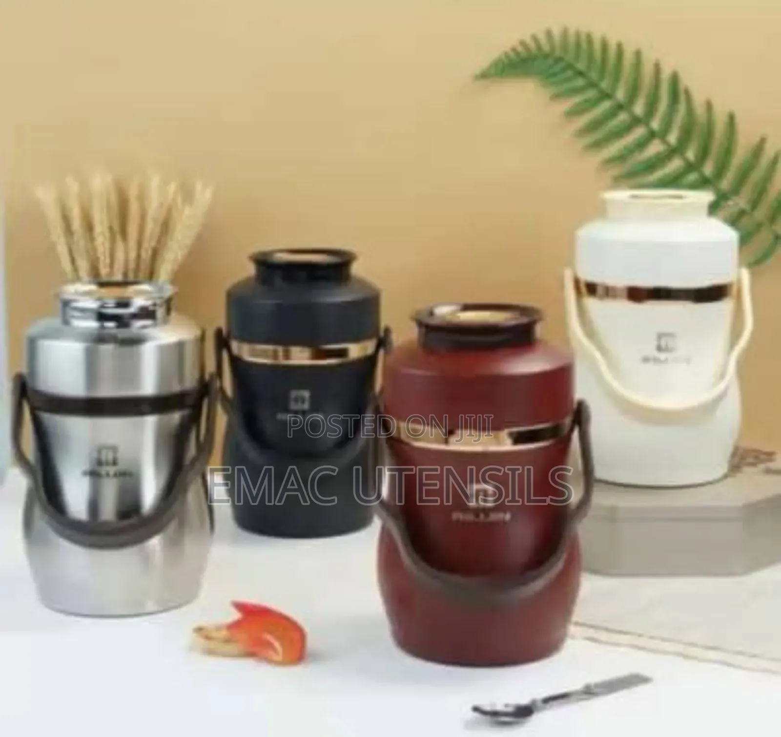 Ailijin Insulated Stainless Steel Vacuum Food Flask