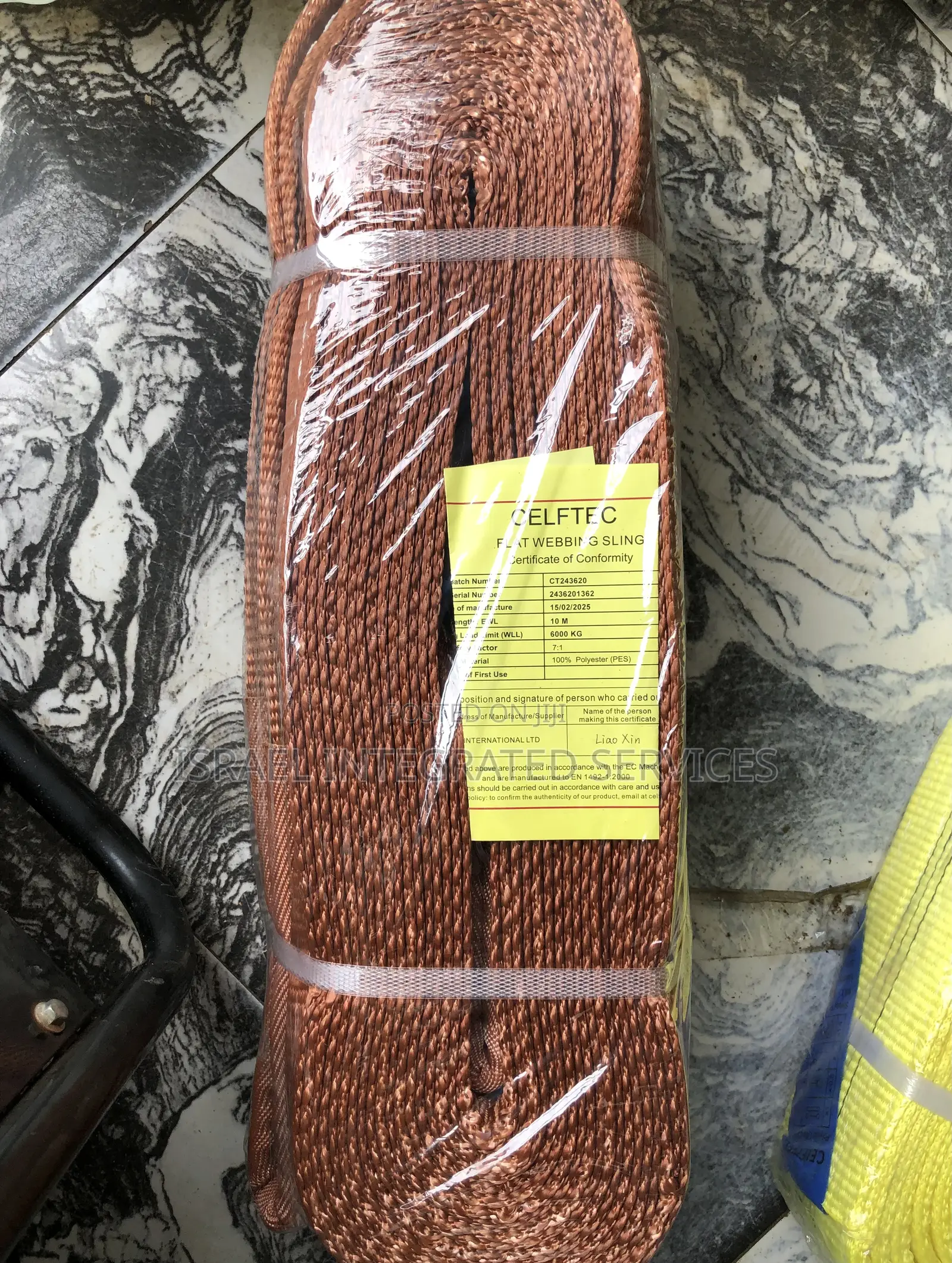 Flat Webbing Sling (10 Meters 600kg)