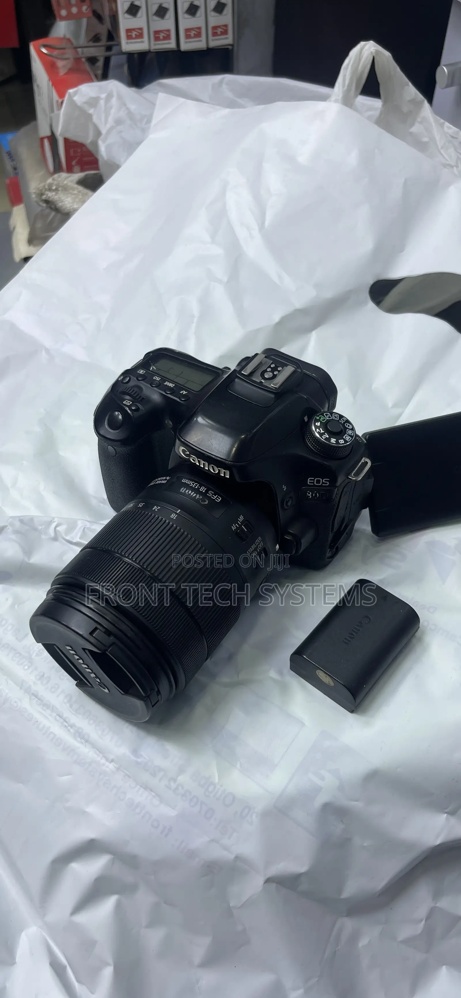 Canon 80d With 18/135mm Usm Lens
